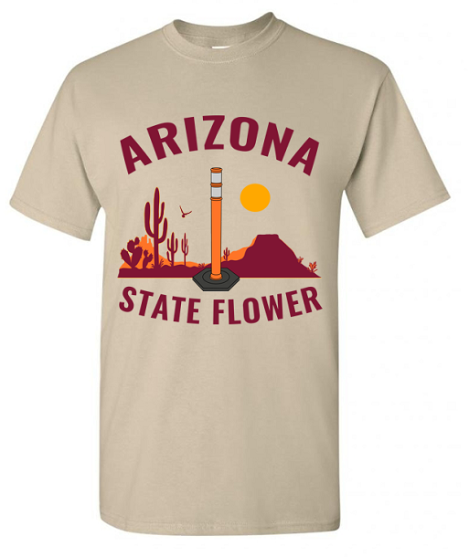 ARIZONA STATE FLOWER T-SHIRT